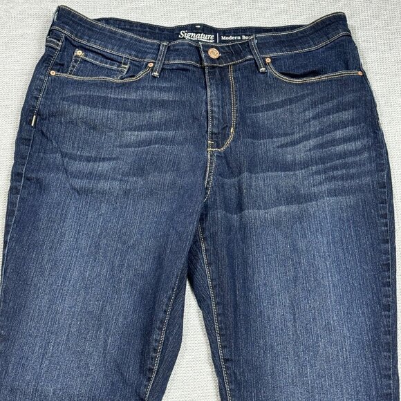 Signature Women's Blue Jeans - Picture 3 of 12